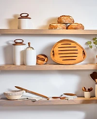 Nambe Breaking Bread Large Canister