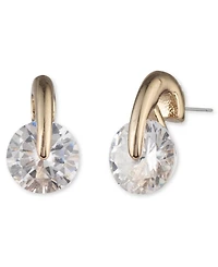 Givenchy 2-Pc. Set Color Floating Stone & Crystal Cuff Bangle Bracelet Matching Stud Earrings