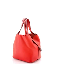 Pre-Owned HERMES Mm Picotin Lock Bag Tressage Epsom