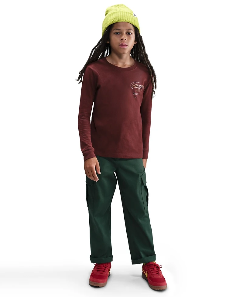 Nike Boys 8-20 Sportswear Long-Sleeve T-Shirt
