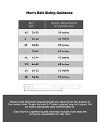 Club Room Luxury Classic Feathered Edge Leather Dress Belt, Macy's Exclusive