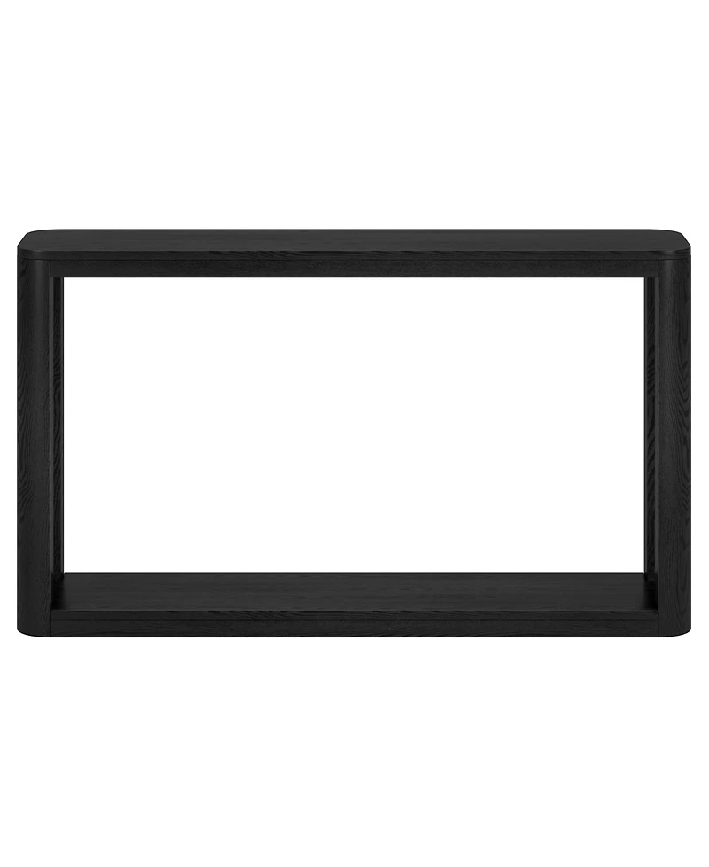 Hudson & Canal Stellan 52" Wood Wide Rectangular Console Table