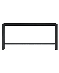 Hudson & Canal Osman 64" Wood Wide Rectangular Console Table