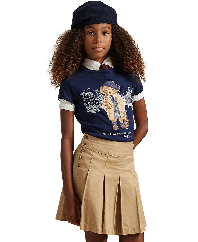 Polo Ralph Lauren Girls 7-16 Short Sleeve Crewneck T-Shirt
