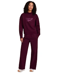 Reebok Women's Tonal Wide Leg Sweatpants