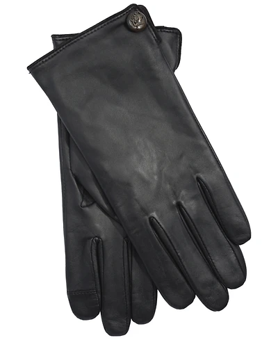 Lauren Ralph Horse Button Touch Glove