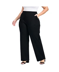Avenue Women's Zoe Ponte Straight Leg Pant