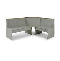Os Home and Office Furniture Solid Pine Corner Dining Booth in Corona
