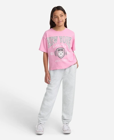 abercrombie kids Girls Essential Fleece Joggers