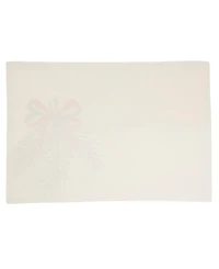 Saro Lifestyle Linen Blend Frosted Pine Placemat, Set of 4