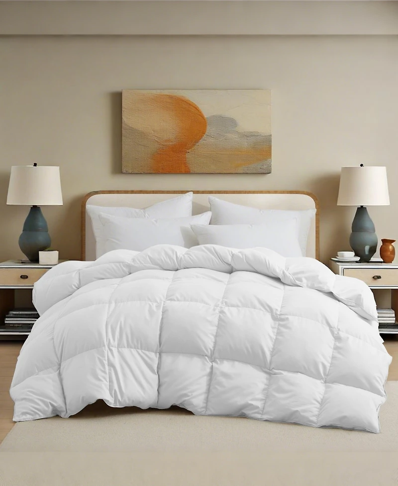 Unikome Ultra Soft Goose Down and Feather Fiber Comforter