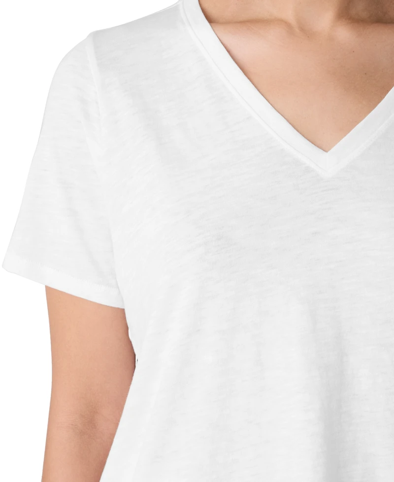 Eileen Fisher Women's V-Neck Tee