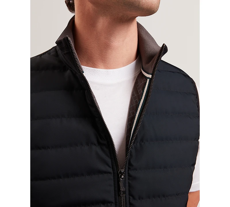 Ted Baker Men's Pafavor Quilted Sleeveless Vest