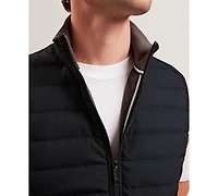 Ted Baker Men's Pafavor Quilted Sleeveless Vest