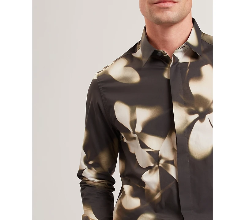 Ted Baker Men's Wrenin Floral Print Shirt