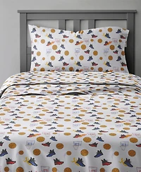 Kids 4 Piece Microfiber Sheet Set - Queen