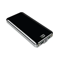 Brookstone 10,000 mAh Pd 20W Ultra Fast Charging Uv Finish power Bank with Lcd Power Display