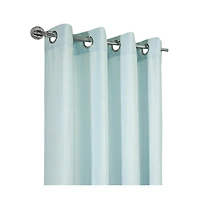 Habitat Harmony Light Filtering Providing Privacy Soft and Relaxed Feel in Room Grommet Curtain Panel 52" x 84" Sky Blue