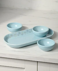 Fiesta Snowflakes 4-Pc. Condiment Set, Exclusively at Macy's