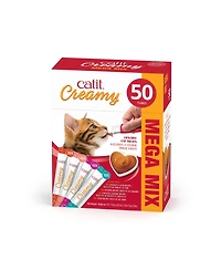 Catit Creamy Lickable Treat, Multipack, 50x15g Mega Pack