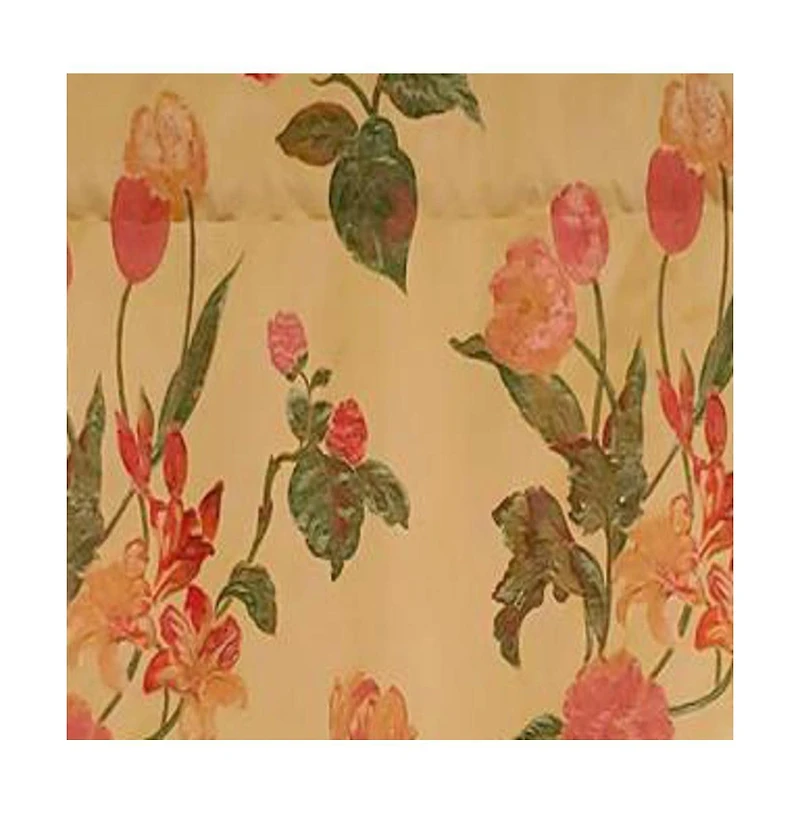 Rlf Home Luxurious Modern Design Classic Garland Regal Style Window Valance 50" x 17" Gold