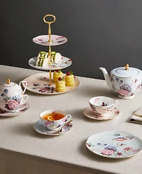 Wedgwood Peach Cuckoo Teacup and Saucer