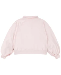 Levi's Girls 7-16 Voluminous Long-Sleeve Shirt Collar Top