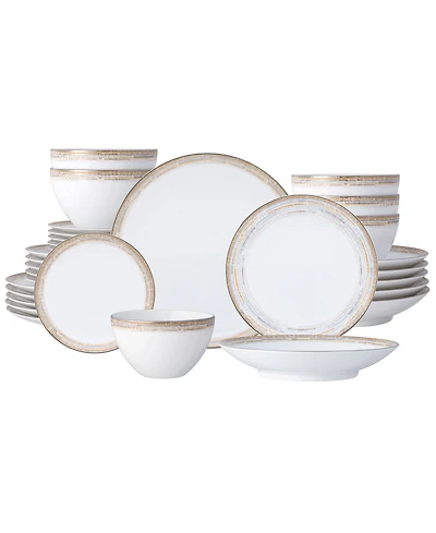 Noritake Raylan 30-Pc. Dinnerware Set, Service For 6