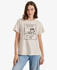 Sanctuary Women's Crewneck Graphic Tee Top