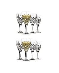 Godinger Dublin Crystal Wine Glasses, Set of 8