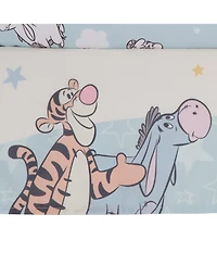 Bedtime Originals Disney Baby Starlight Pooh 3-Piece Blue Nursery Crib Bedding Set