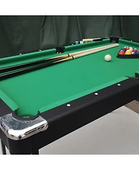 Boyel Living 3-in-1 Multifunctional Billiard Game Table for Pool, Table Tennis & Dining, Space-Saving Design