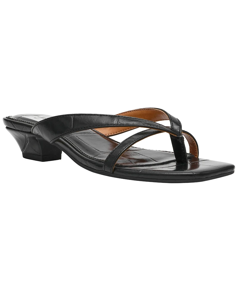 Dv Dolce Vita Women's Bex Strappy Kitten Heel Dress Sandals