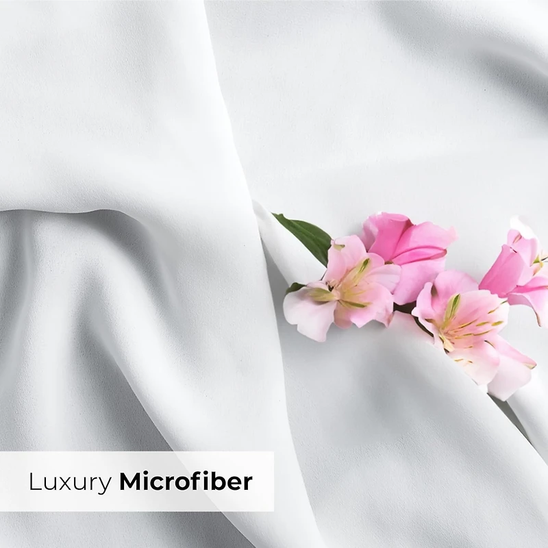 Soft Microfiber Pillowcase Set of 2 - King