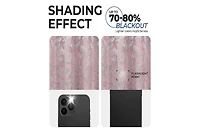 Superior Solid Machine Washable Room Darkening Blackout Curtains with Back Tabs, Set of 2