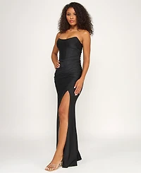 Katia Rae Junior's Strapless Corset Gown