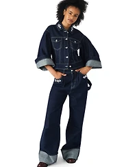 Steve Madden Women's Dorothy Bejeweled 3/4-Sleeve Jacket