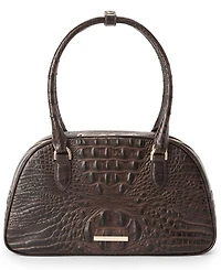 Brahmin Angie Alden Road Leather Medium Satchel Bag