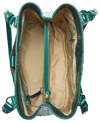 Brahmin Fiora Melbourne Embossed Leather Shoulder Bag