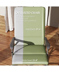 Outsunny Outdoor Rocking Chairs Set of 2, Folding Outdoor Rocker Set,