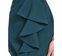 Eliza J Women's Pleated Ruffle Dress