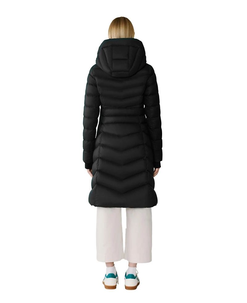 Soia & Kyo Women's Lita-u Midi Down Coat