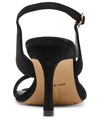 Dolce Vita Women's Izela Strappy Slingback High Heel Dress Sandals