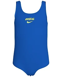 Nike Girls 4-6X Doodle Floral U-Back Swimsuit