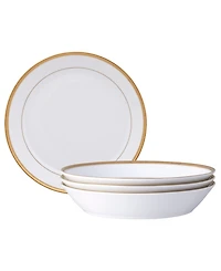 Noritake Charlotta Coupe Dinner Bowls, Set of 4, Service For 4