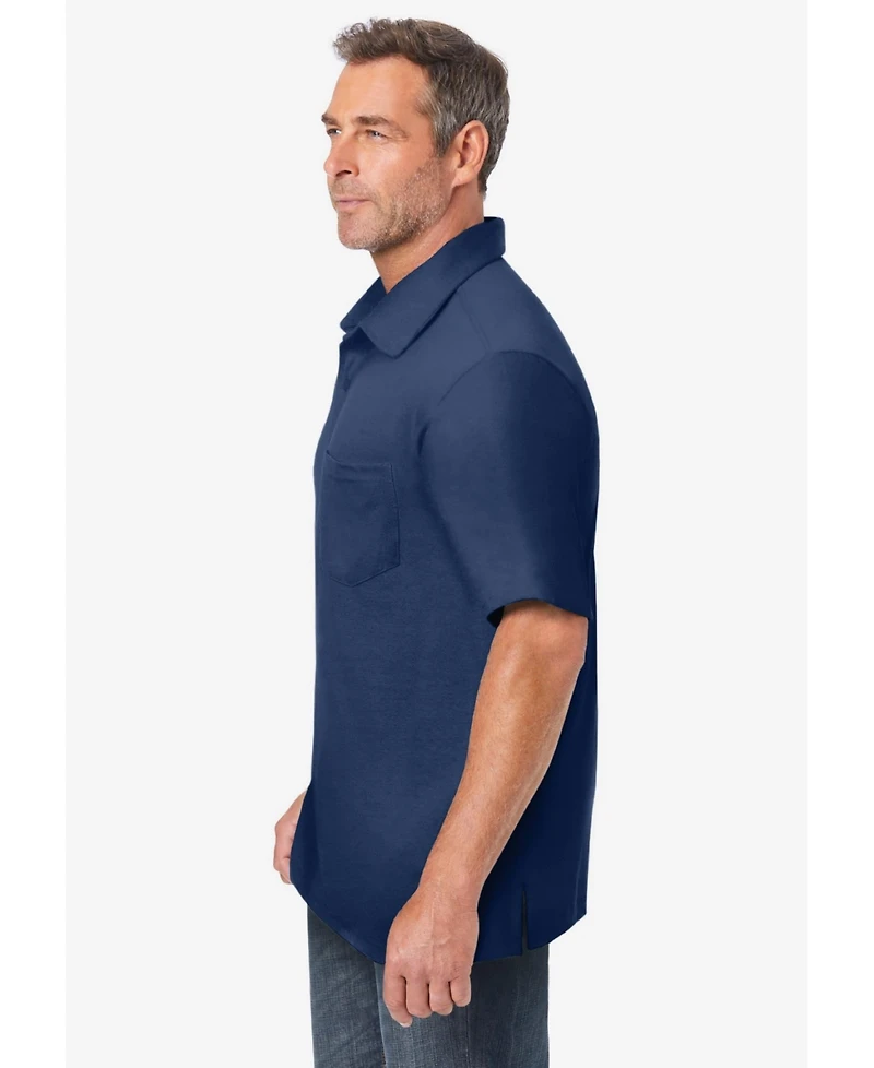 KingSize Big & Tall Lightweight Jersey Polo