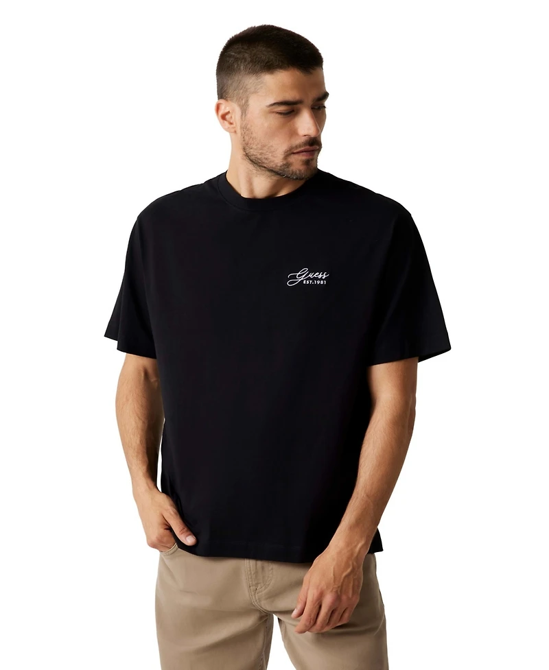 Guess Men's City Print Short-Sleeve T-Shirt