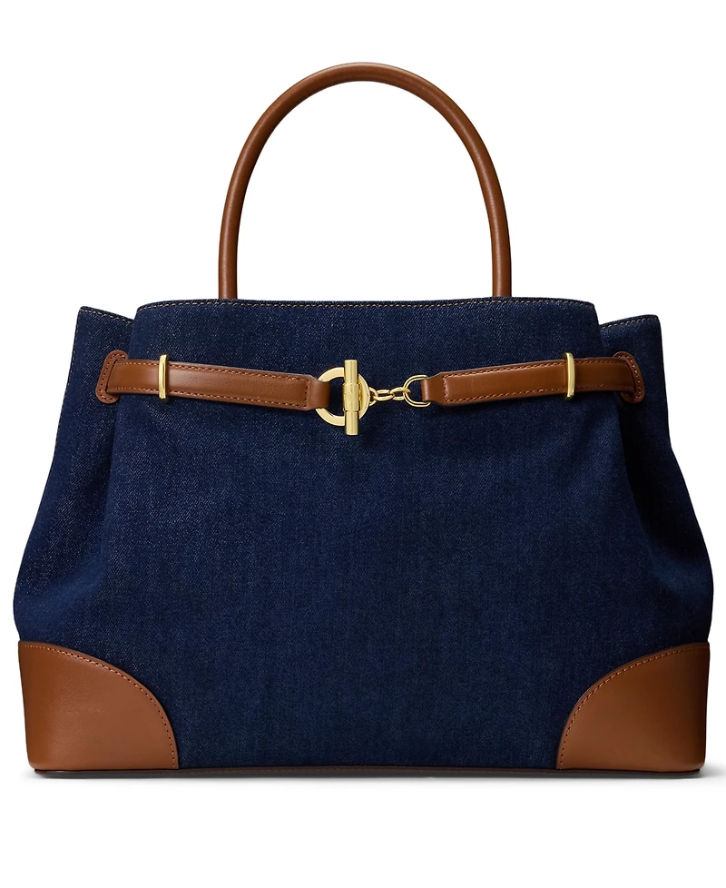 Lauren Ralph Lauren Large Blaike Satchel Bag