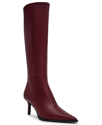 Steve Madden Women's Lingo Knee-High Pointed-Toe Stiletto Dress Boots