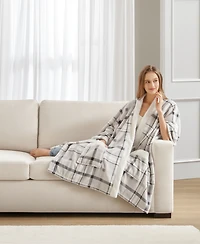 Premier Comfort Cozy Plush Printed Wrap, 50" x 70", Exclusively at Macy's